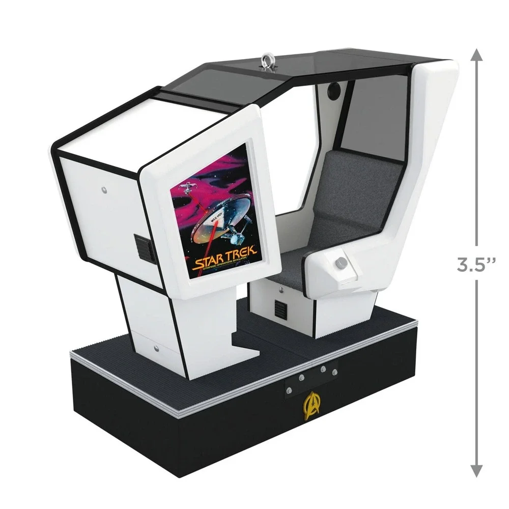 Hallmark Keepsake Star Trek Strategic Operations Simulator Arcade Ornament New